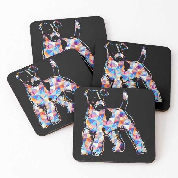 Item preview, Cool And Awesome Wire Fox Terrier Geometric designed and sold by UnknownArtistt.