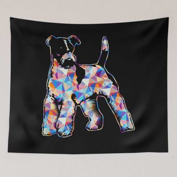 Item preview, Cool And Awesome Wire Fox Terrier Geometric designed and sold by UnknownArtistt.