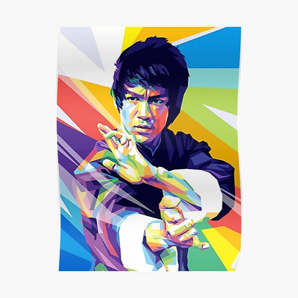 Bruce Lee Art Poster