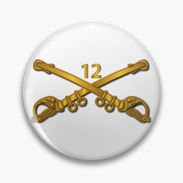 Item preview, Army - 12th Cavalry Branch wo Txt designed and sold by Military Insignia Products.