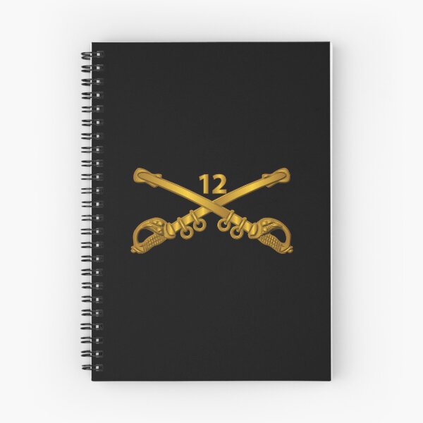 Item preview, Army - 12th Cavalry Branch wo Txt designed and sold by Military Insignia Products.