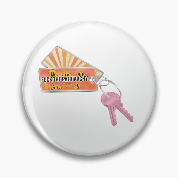 Item preview, f*ck the patriarchy key  designed and sold by sarahdillon.