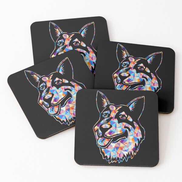 Item preview, Cool And Awesome Australian Cattle Dog Geometric designed and sold by UnknownArtistt.