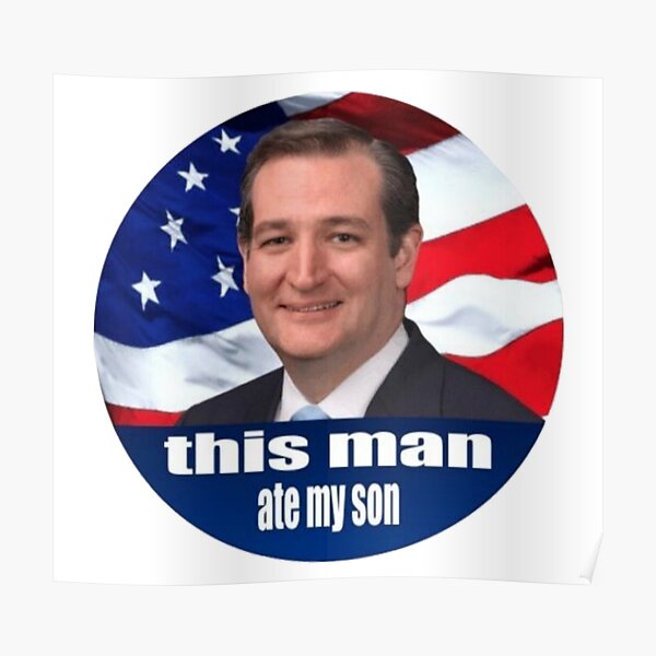 Ted Cruz is a monster 2016 Poster