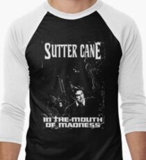 Sutter Cane's In The Mouth Of Madness Men's Baseball ¾ T-Shirt