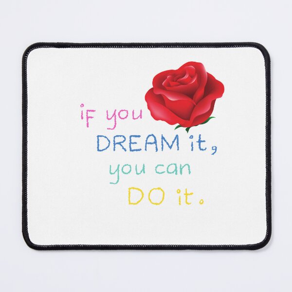 Item preview, BEAUTIFUL RED ROSA./IF YOU DREAM IT YOU CAN DO IT. designed and sold by marie1919.
