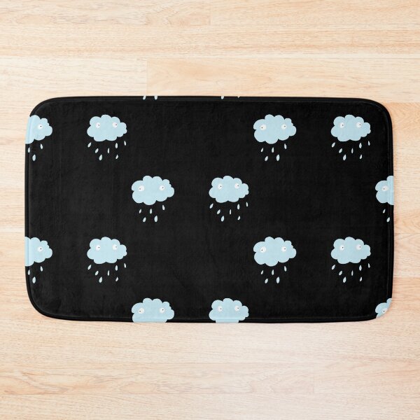 Item preview, Two Cute blue Cloud Rainy designed and sold by Weedvana.