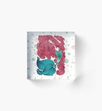 Mermaid Acrylic Block