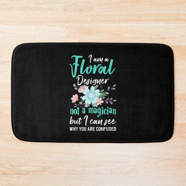 Item preview, Floral Designer Not A Magician Funny Florist Phrase designed and sold by Teapot-art.