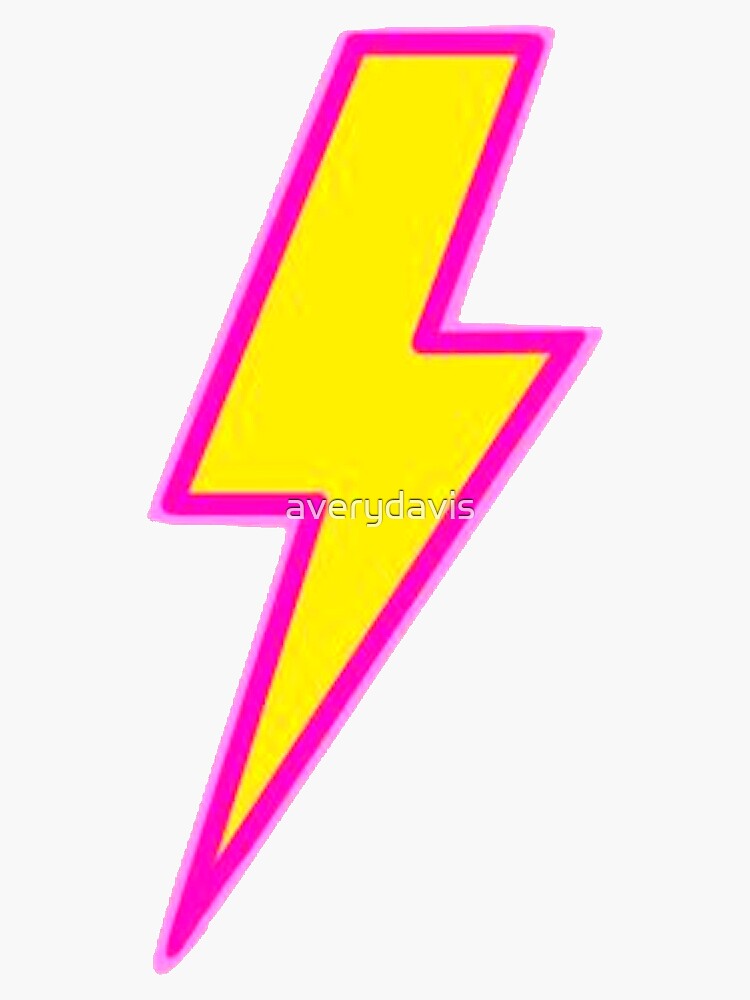 "Aviator Nation Lightning Bolt" Sticker for Sale by averydavis Redbubble