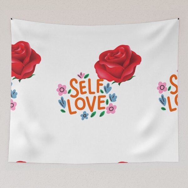 Item preview,  BEAUTIFUL RED ROSA./SELF LOVE. designed and sold by marie1919.