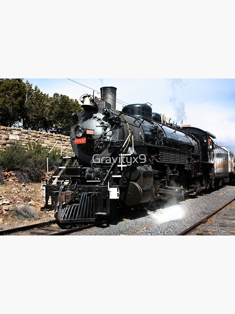 Vintage Steam Train Poster for Sale by Gravityx9