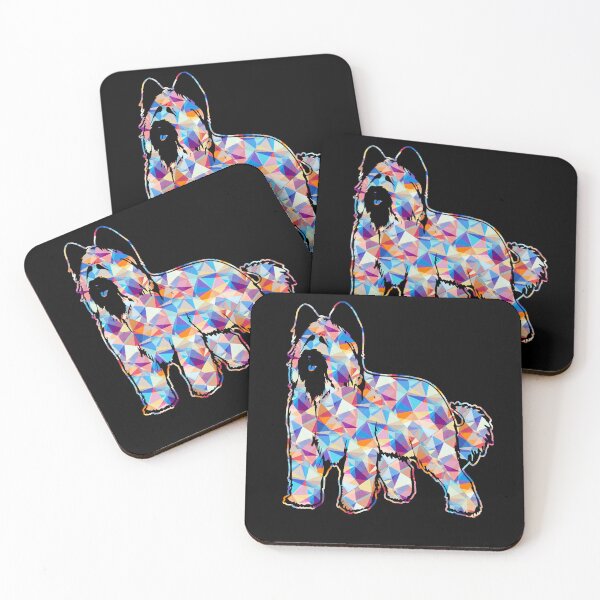 Item preview, Cool And Awesome Briard Geometric designed and sold by UnknownArtistt.