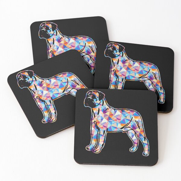 Item preview, Cool And Awesome Bullmastiff Geometric designed and sold by UnknownArtistt.