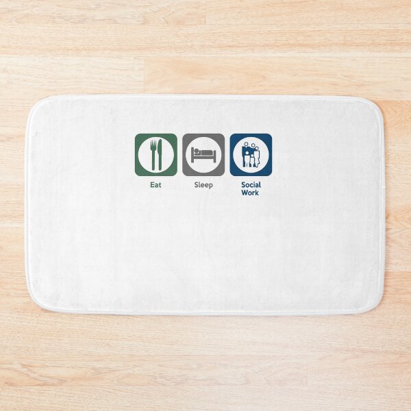 Item preview, EAT - SLEEP - SOCIAL WORK designed and sold by Garnettee.