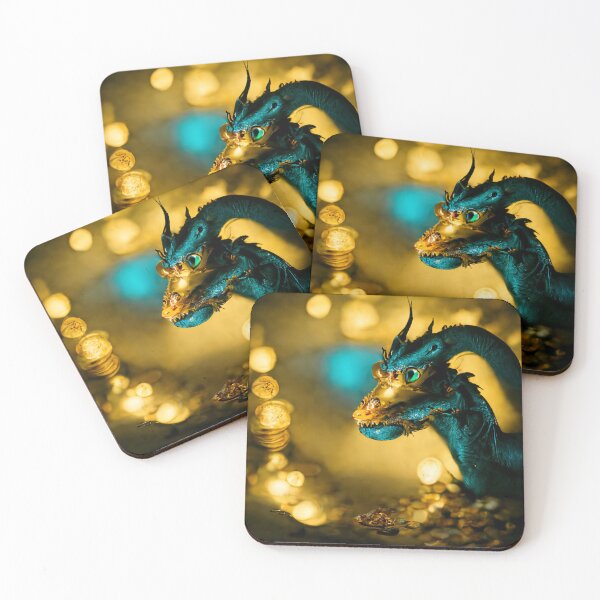 Item preview, Dragon of the Glittering Hoard designed and sold by MythicPrompts.