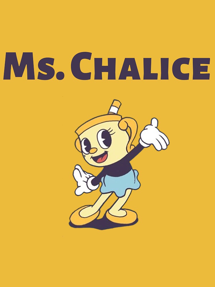 Ms. Chalice from Cuphead The Delicious Last Course Essential T-Shirt for  Sale by Lego4A