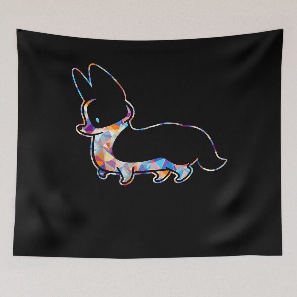 Item preview, Cool And Awesome Cardigan Welsh Corgi Geometric designed and sold by UnknownArtistt.