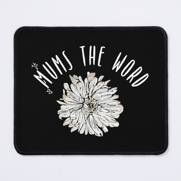 Item preview, Mums The Word Chrysanthemum White Pink Flower Florist designed and sold by Teapot-art.