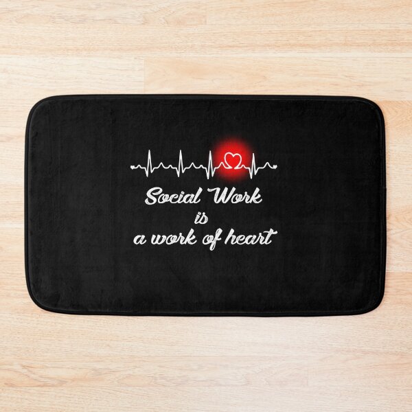 Item preview, Social worker is a work of heart designed and sold by Garnettee.