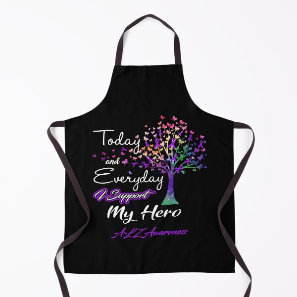 Item preview, Alzheimers Awareness  Today And Everyday I Support My Hero ALZ Awareness Support ALZ Warrior Gifts  designed and sold by OtiliaNikolaus.