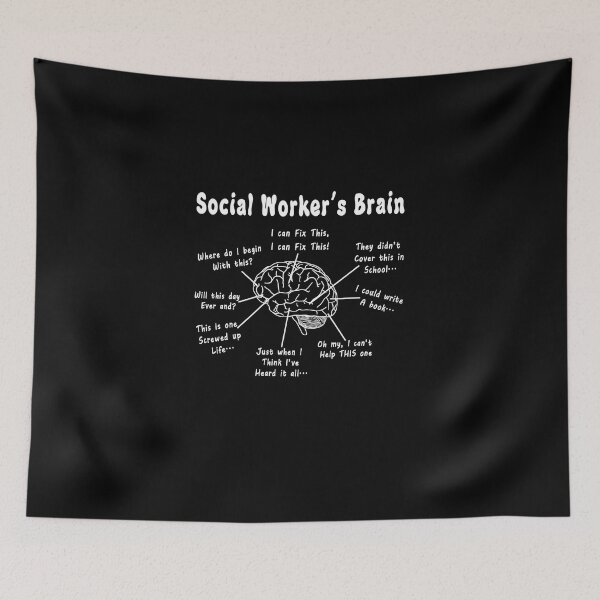 Item preview, Social workers brain designed and sold by Garnettee.
