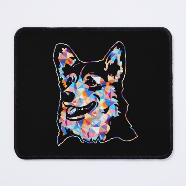 Item preview, Cool And Awesome Corgi Geometric designed and sold by UnknownArtistt.