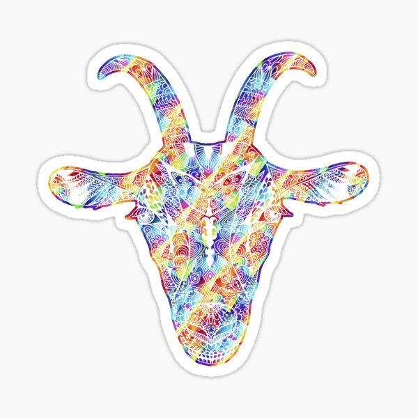 Item preview, Cool And Awesome Goat Geometric designed and sold by UnknownArtistt.