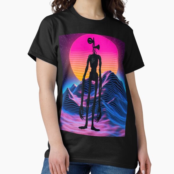 Vista previa del artículo con la obra «Cabeza de sirena en mochila de galaxia de montaña púrpura rosa neón vintage retro», diseñado y vendido por Nishad4.