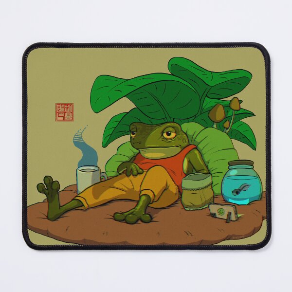 Artikelvorschau, Ein Frosch und sein Sohn sind müde entworfen und verkauft von DingHuArt.