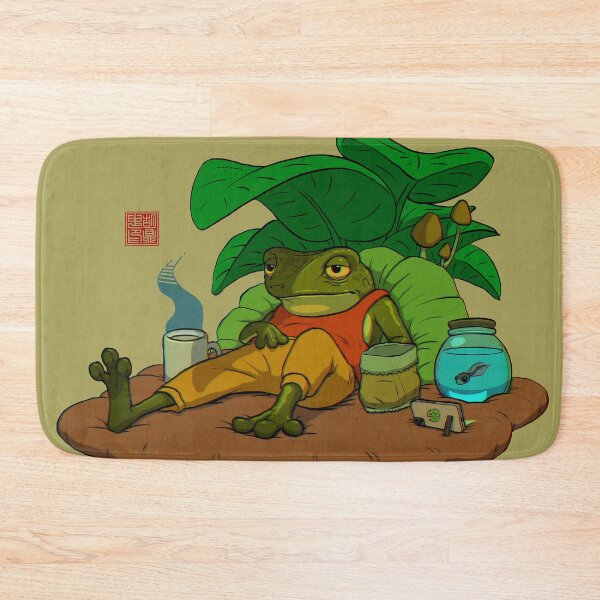 Item preview, A Frog and His Son Tired designed and sold by DingHuArt.