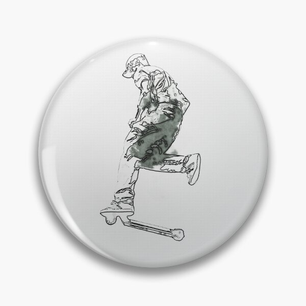 Item preview, Stunt Scooter Trick - Scooter Rider designed and sold by NaturePrints.