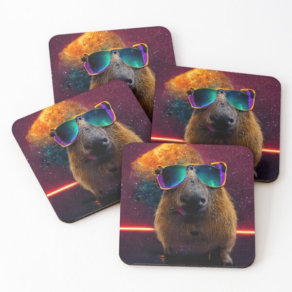 Item preview, Ok I Pull Up Capybara With Sunglasses designed and sold by MythicPrompts.