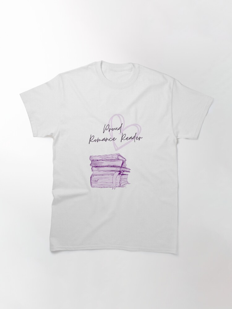 Alternate view of Proud Romance Reader Classic T-Shirt