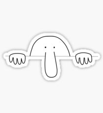 Kilroy Was Here Sticker