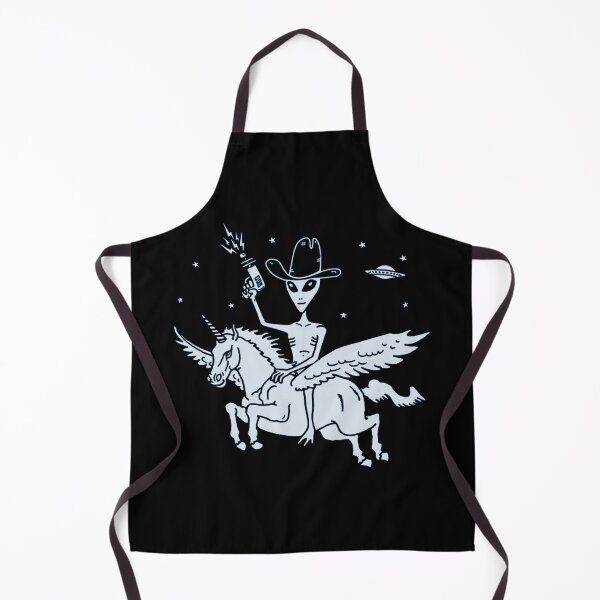Item preview, Alien montando unicornio designed and sold by shopVimGic.