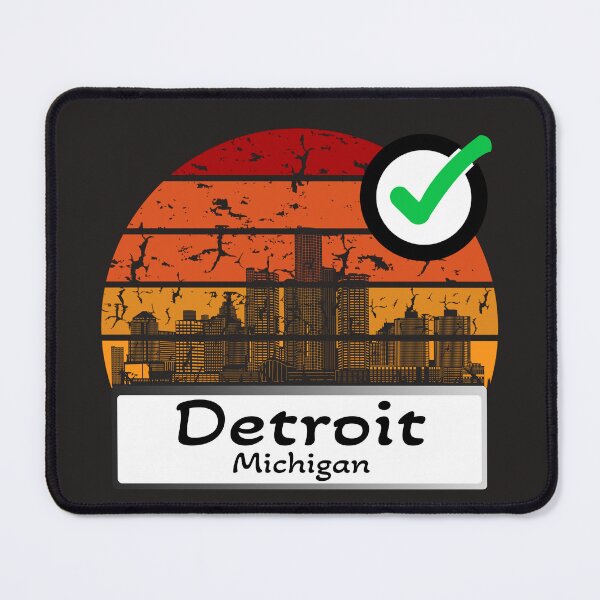 Item preview, Detroit michigan1 united states of america designed and sold by WhereIsTravis.