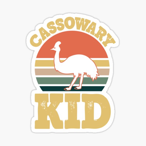 Item preview, Cassowary Kid Cassowary Family designed and sold by eternallygifted.