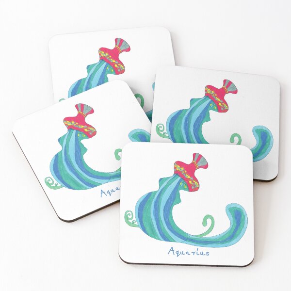 Item preview, Aquarius Zodiac Sign (large text) designed and sold by artimeencf.
