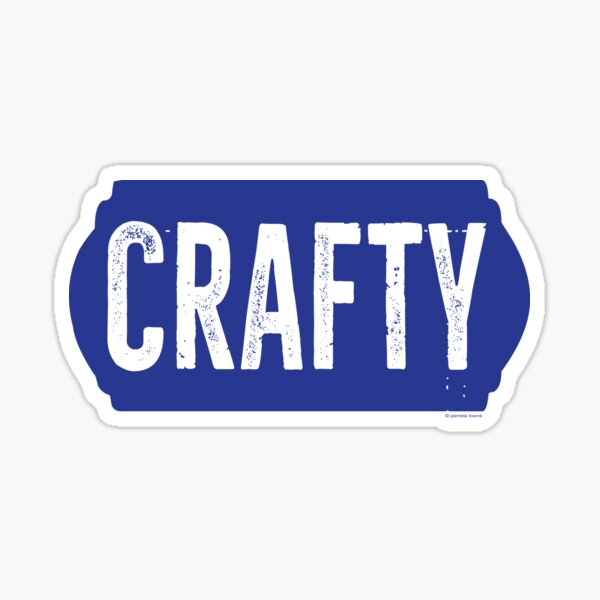 Crafty Sticker