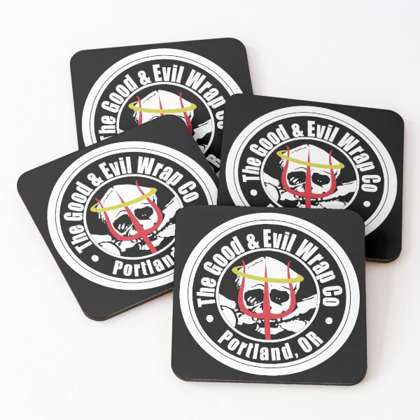 Item preview, Good & Evil Jolly Rodger designed and sold by Thewrapguy.