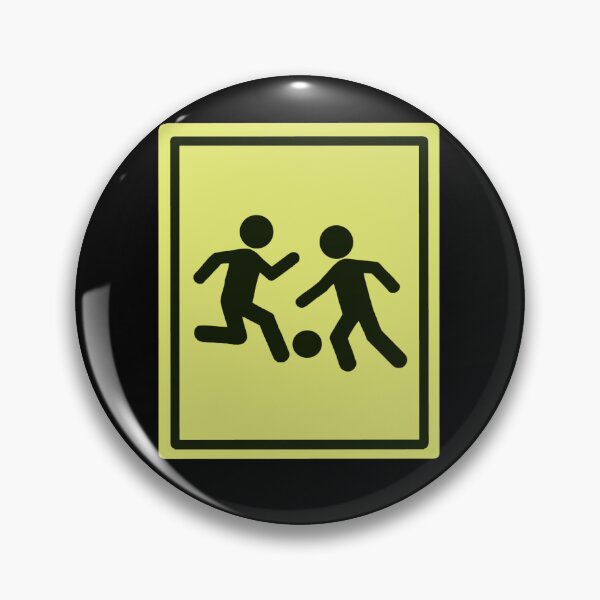 Item preview, Soccer Warning Sign designed and sold by LightShoppe.