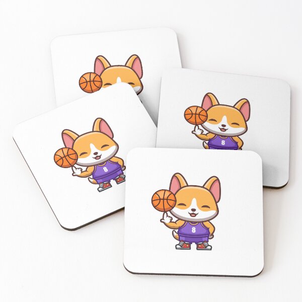 Item preview, Corgi Basketball Cute Cartoon designed and sold by GumregaStudio.