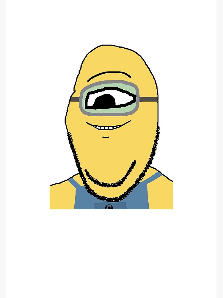 "FAT MINION" Poster for Sale by maisieturner | Redbubble