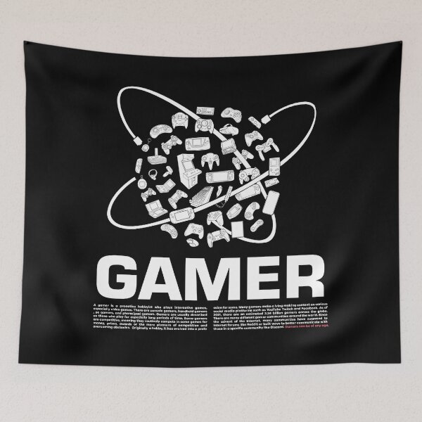 Item preview, Gamer World designed and sold by CreativeWiz.