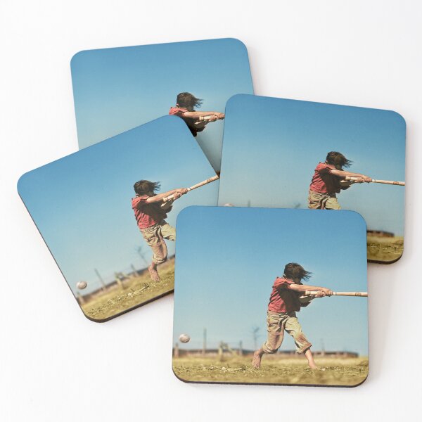 Item preview, Saturday morning baseball game, FSA camp, Robstown, Texas, January 1942 designed and sold by rishicolors.