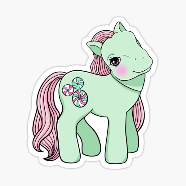 Item preview, Vintage My Little Pony - Nostalgic 80's Toy designed and sold by FreyaDraws.