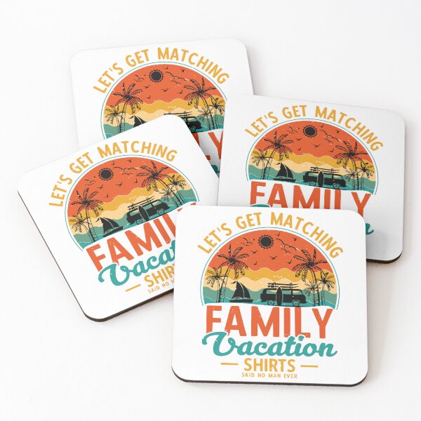 Item preview, Funny Summer Vacation Lets Get Matching Family Vacation Shirts Said No Man Ever designed and sold by FitCustom.