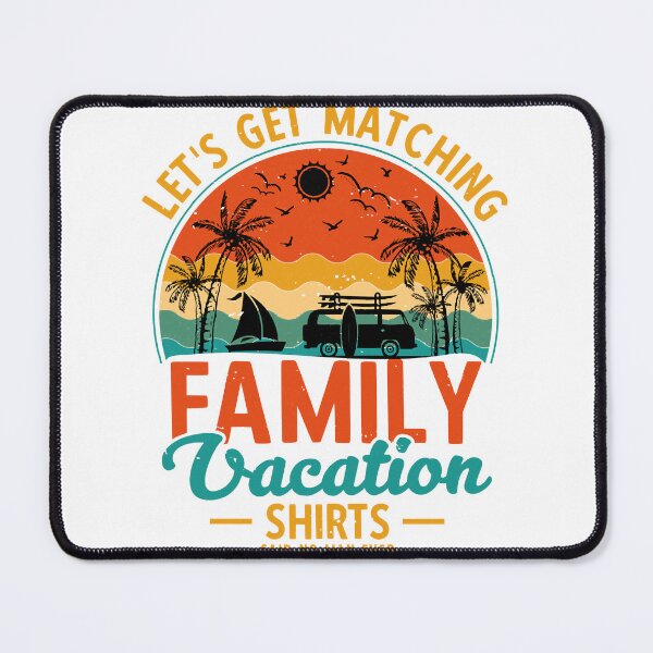 Item preview, Funny Summer Vacation Lets Get Matching Family Vacation Shirts Said No Man Ever designed and sold by FitCustom.