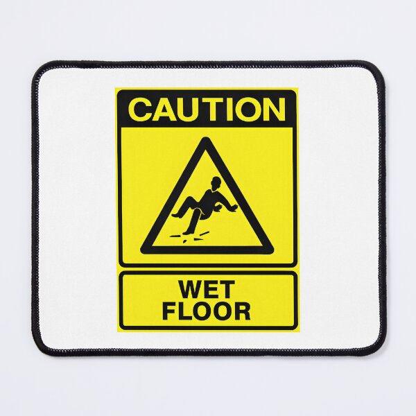 Item preview, Caution Wet Floor Sign designed and sold by ArtParadox.